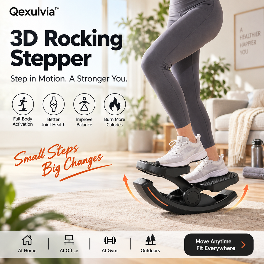 Qexulvia™ 3D Rocking Stepper