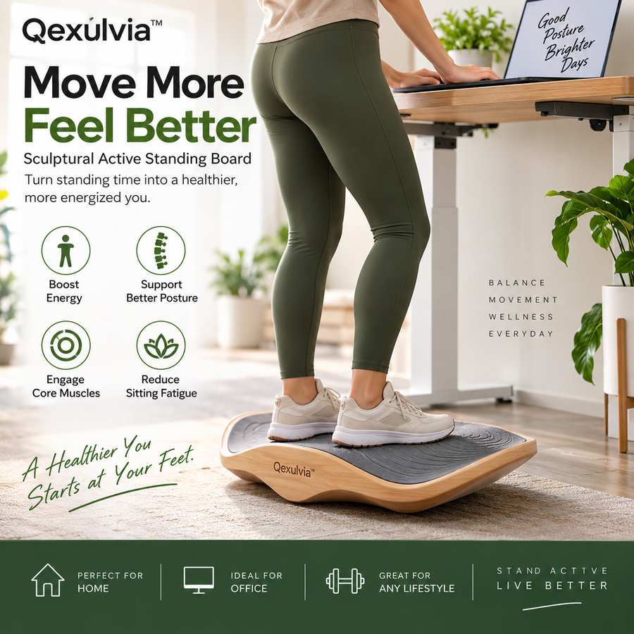 Qexulvia™ Sculptural Active Standing Board