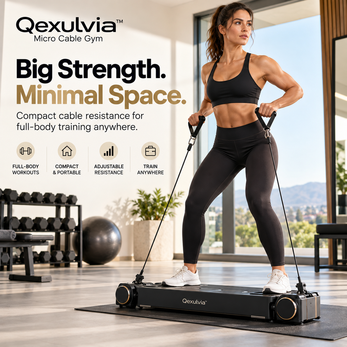 Qexulvia™ Micro Cable Gym