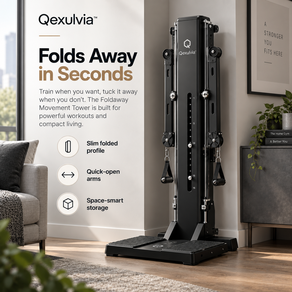 Qexulvia™ Foldaway Movement Tower