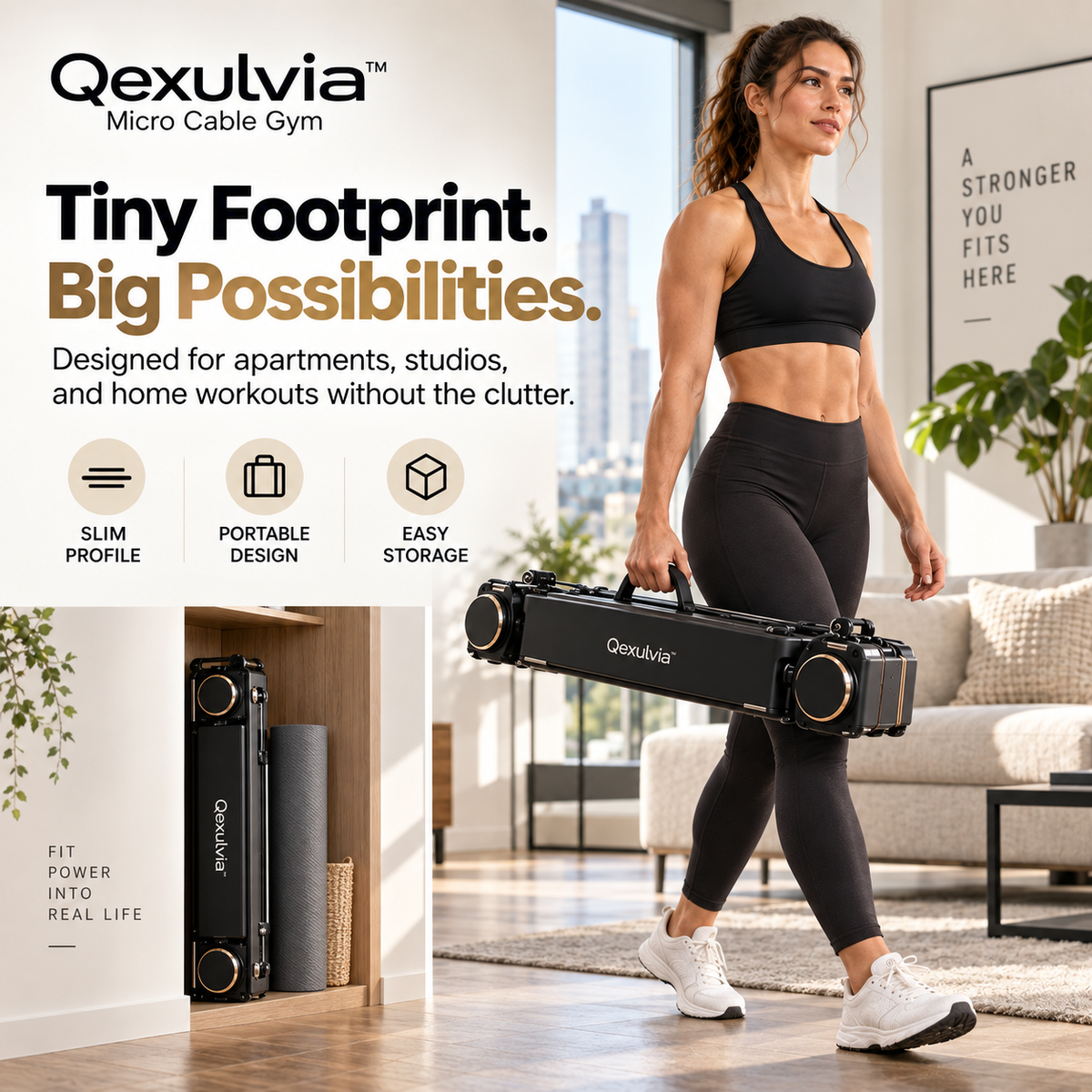 Qexulvia™ Micro Cable Gym