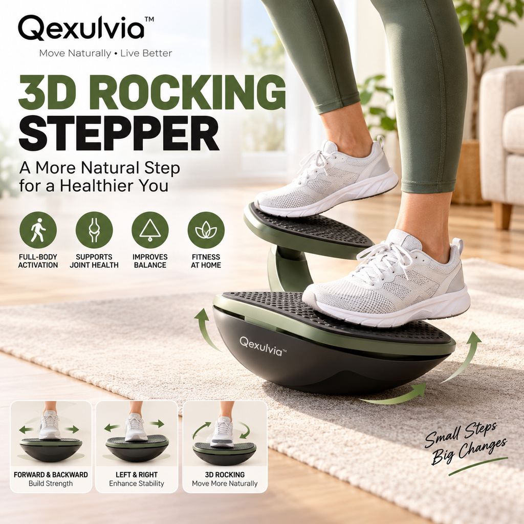 Qexulvia™ 3D Rocking Stepper