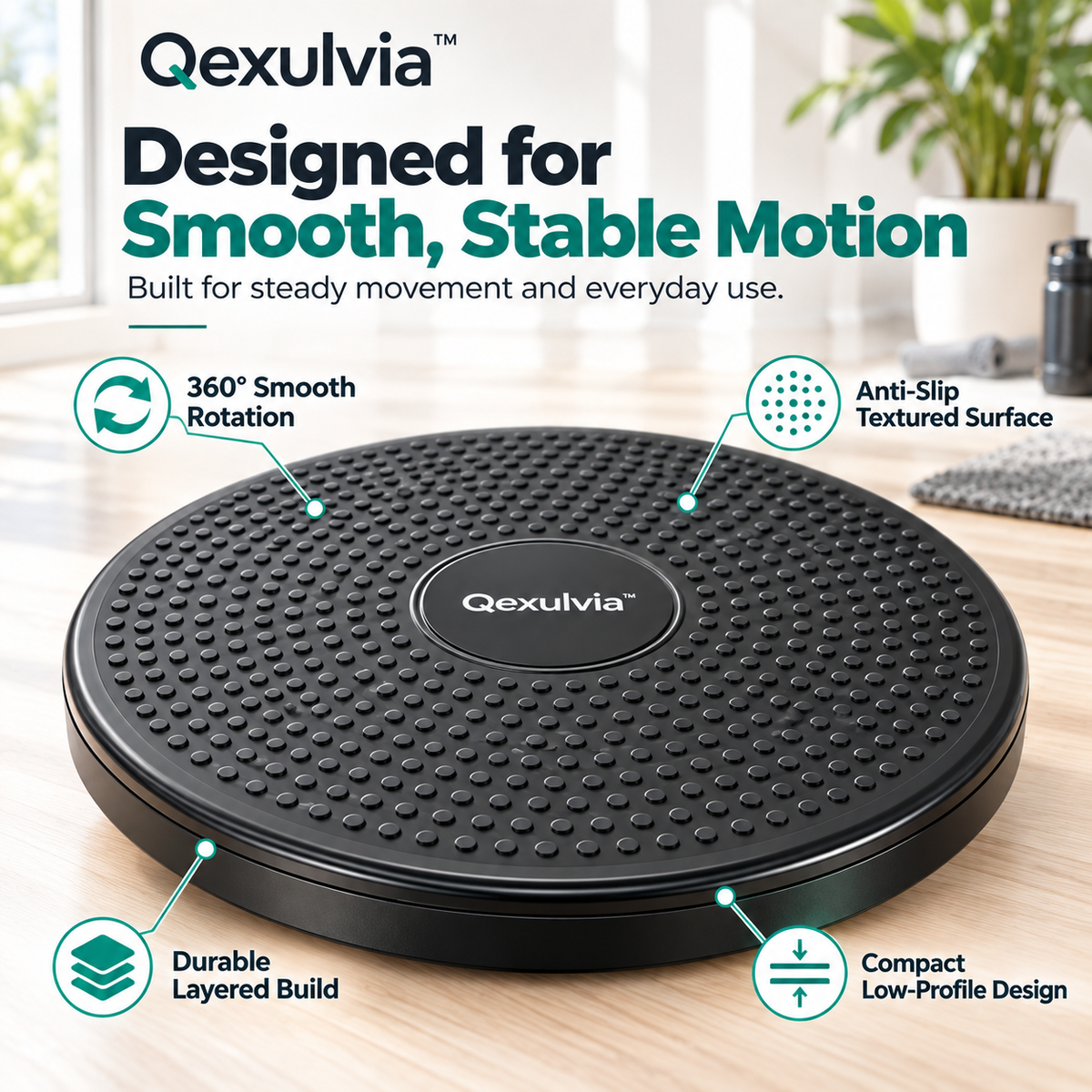 Qexulvia™ Rotational Core Disc