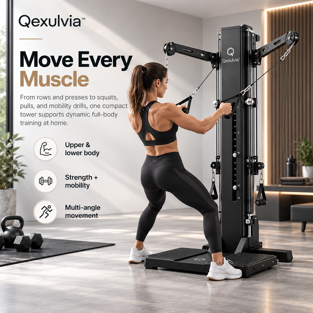 Qexulvia™ Foldaway Movement Tower
