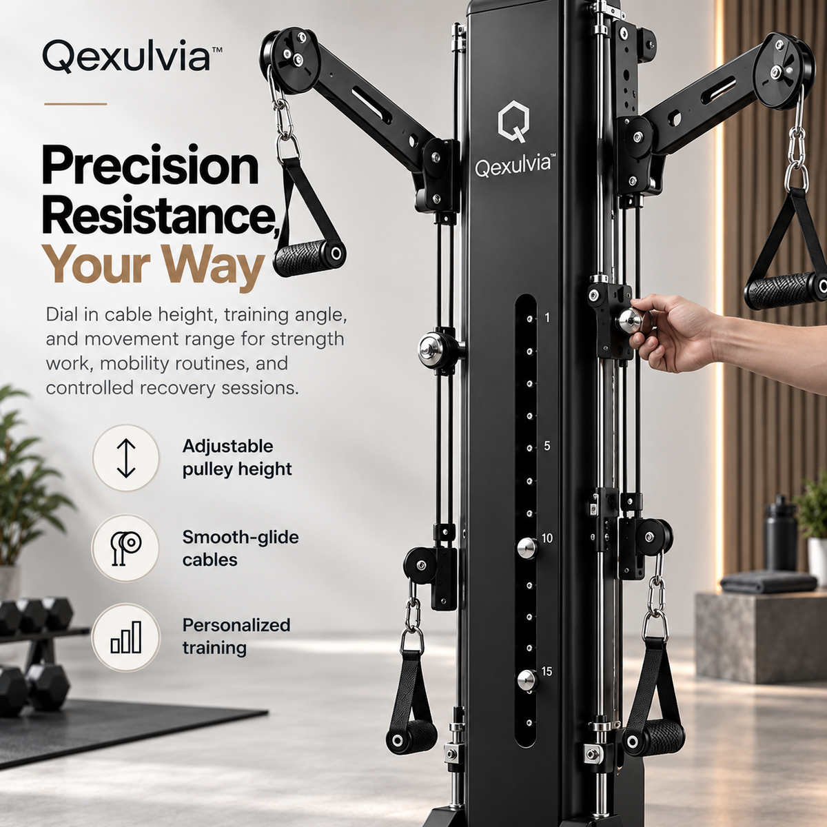 Qexulvia™ Foldaway Movement Tower