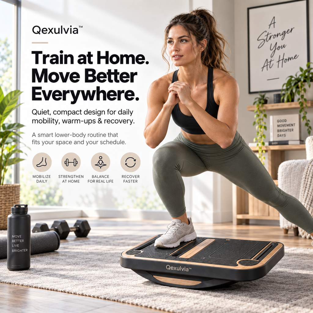 Qexulvia™ 4-in-1 Lower Body Mobility Board