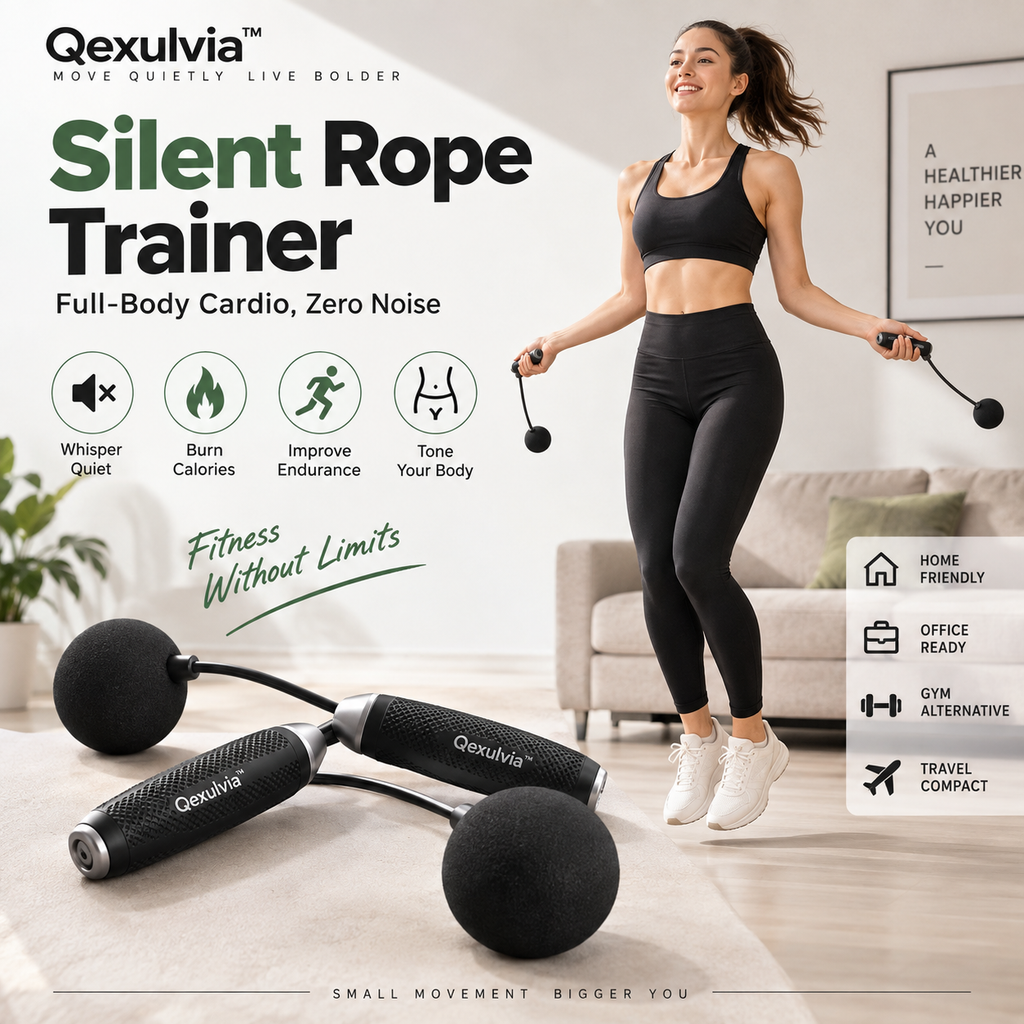 Qexulvia™ Silent Rope Trainer