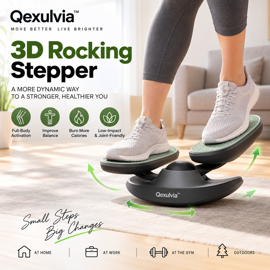 Qexulvia™ 3D Rocking Stepper
