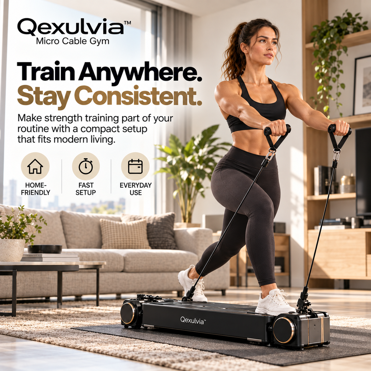 Qexulvia™ Micro Cable Gym