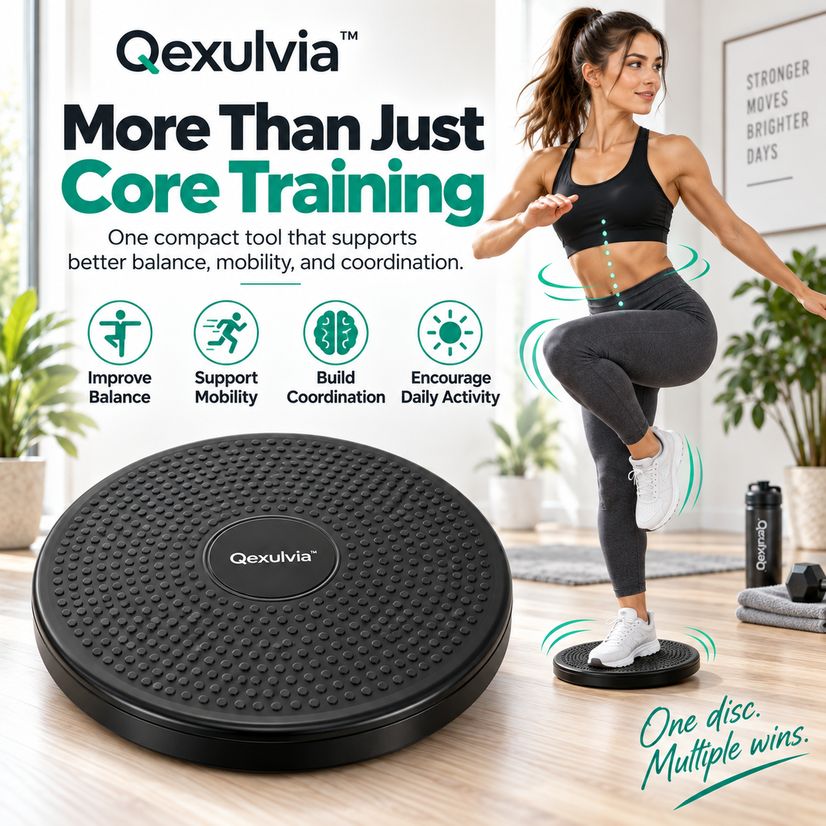 Qexulvia™ Rotational Core Disc