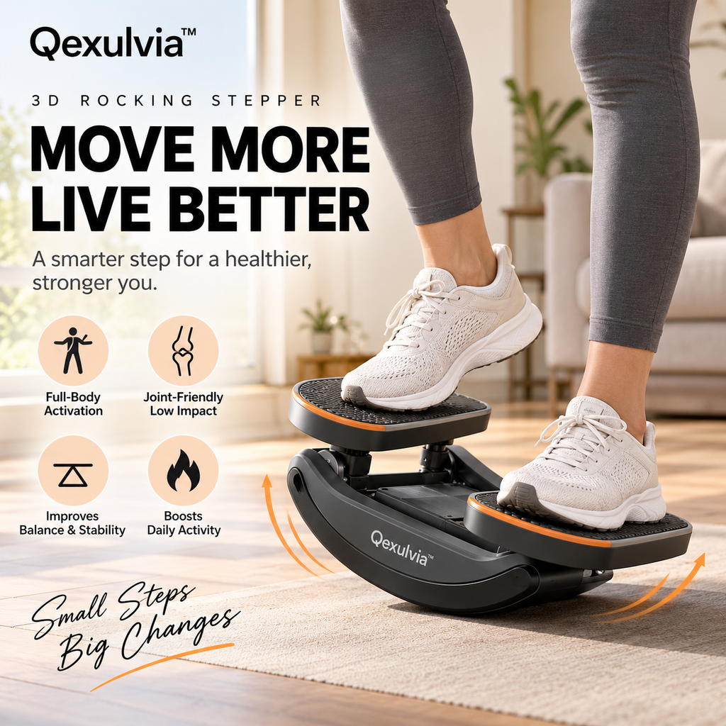 Qexulvia™ 3D Rocking Stepper