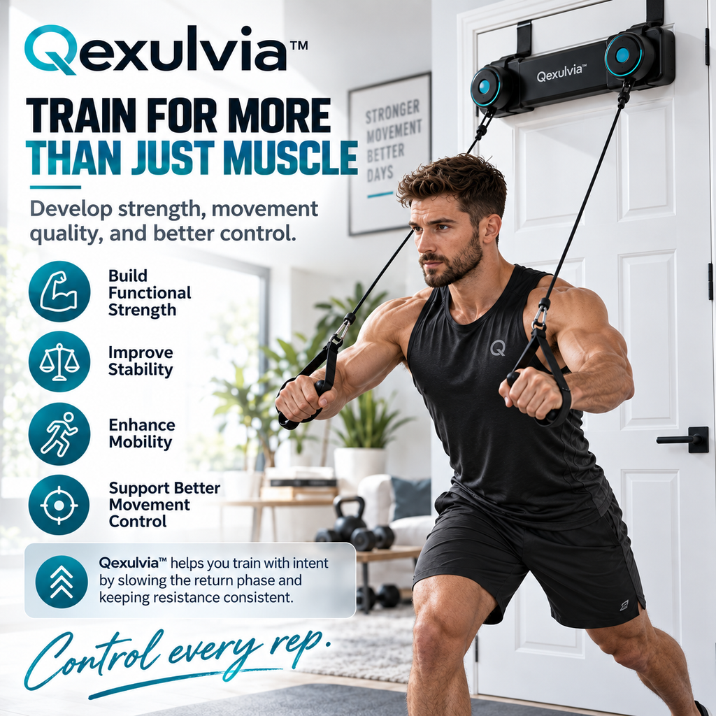 Qexulvia™ Door-Mounted Eccentric Trainer