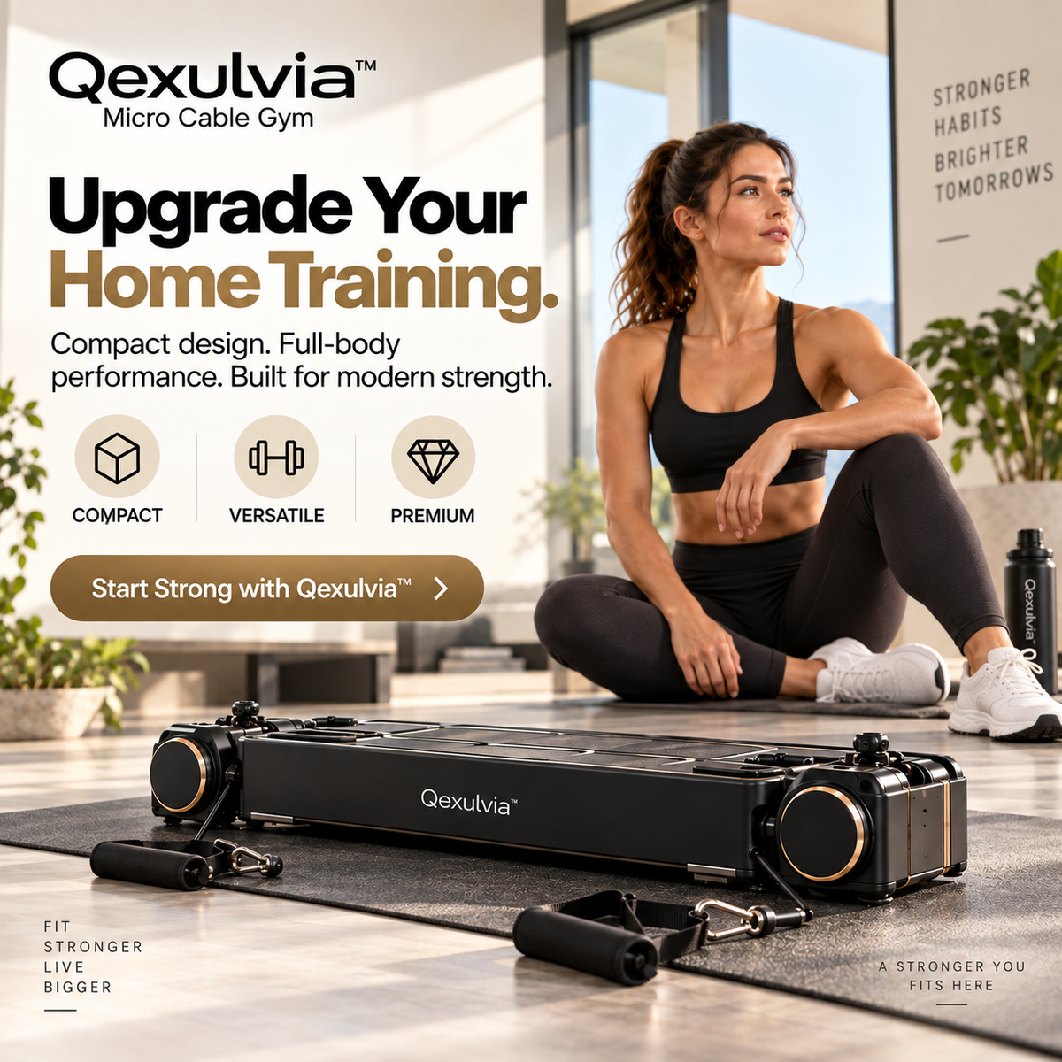 Qexulvia™ Micro Cable Gym