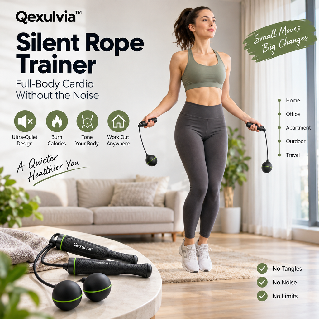 Qexulvia™ Silent Rope Trainer