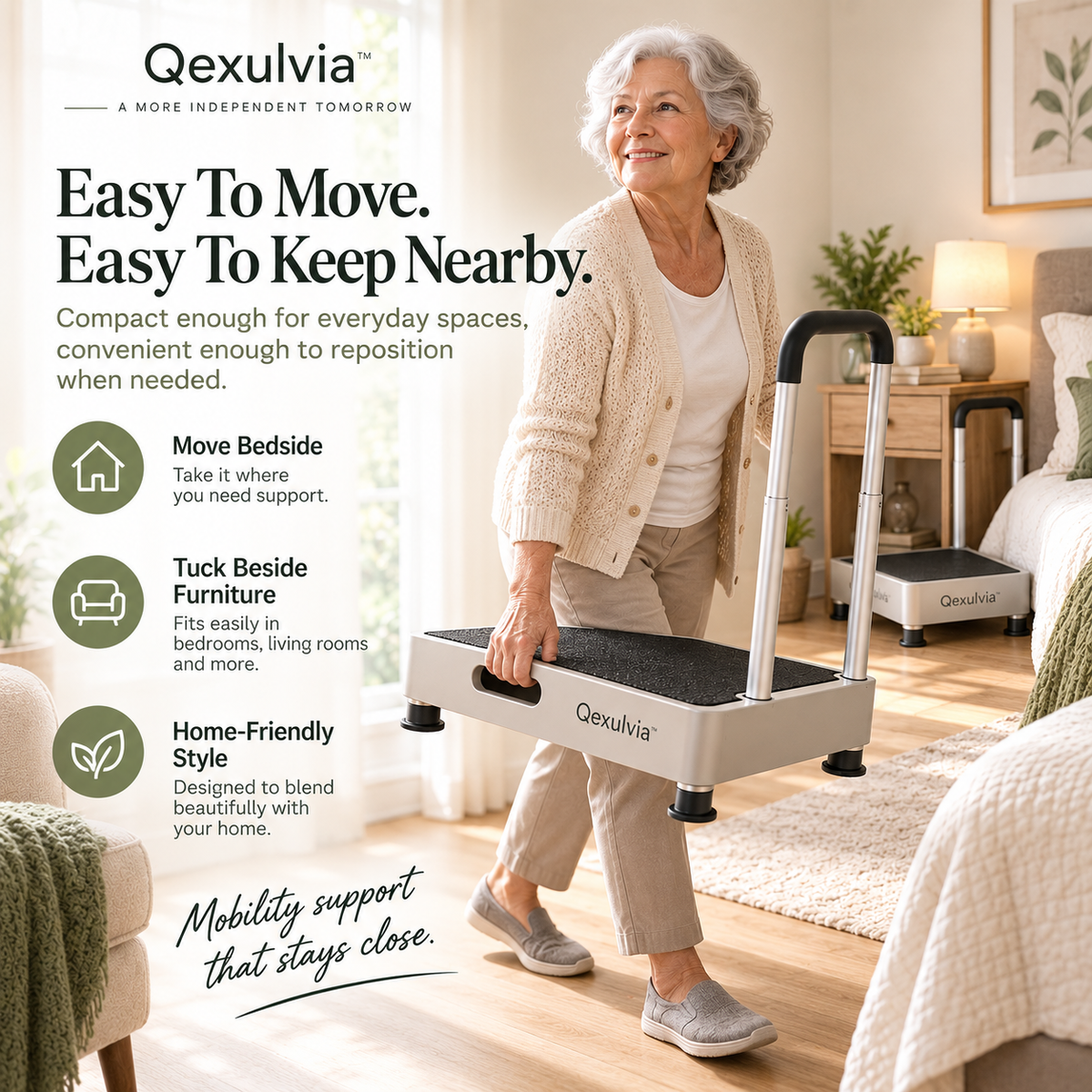 Qexulvia™ Bedside Mobility Platform