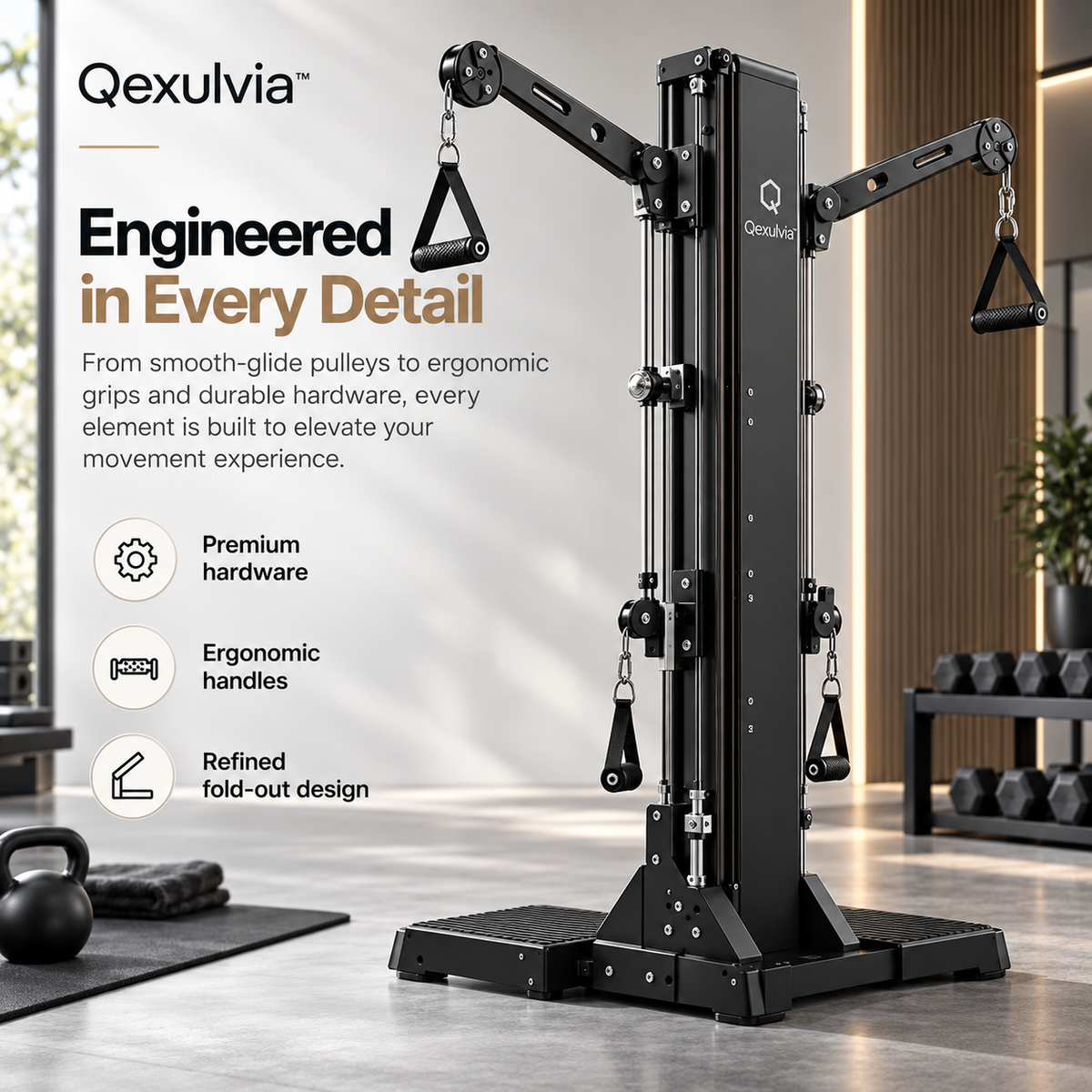 Qexulvia™ Foldaway Movement Tower