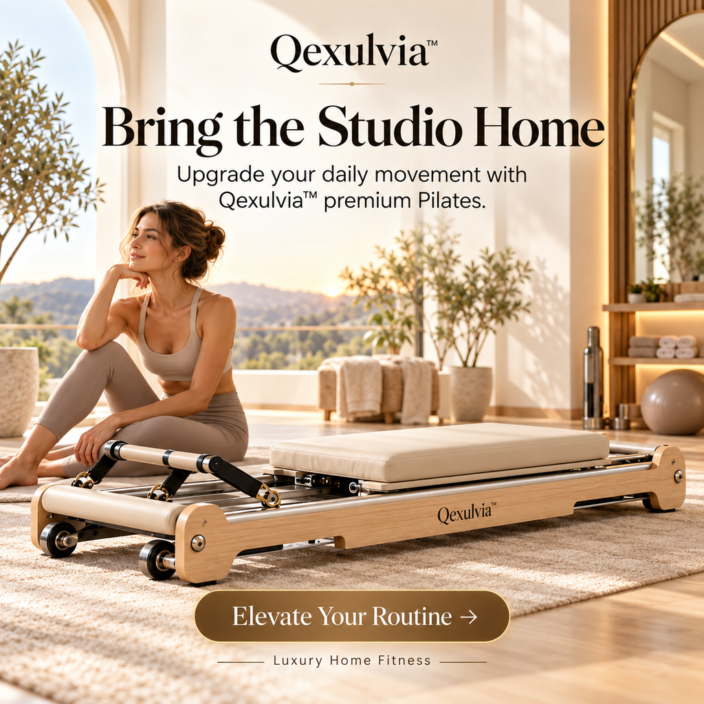 Qexulvia™ Luxury Rolling Pilates Platform