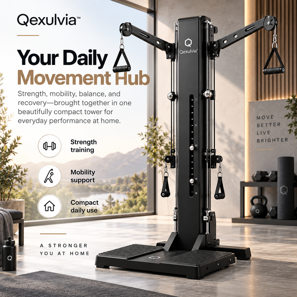 Qexulvia™ Foldaway Movement Tower