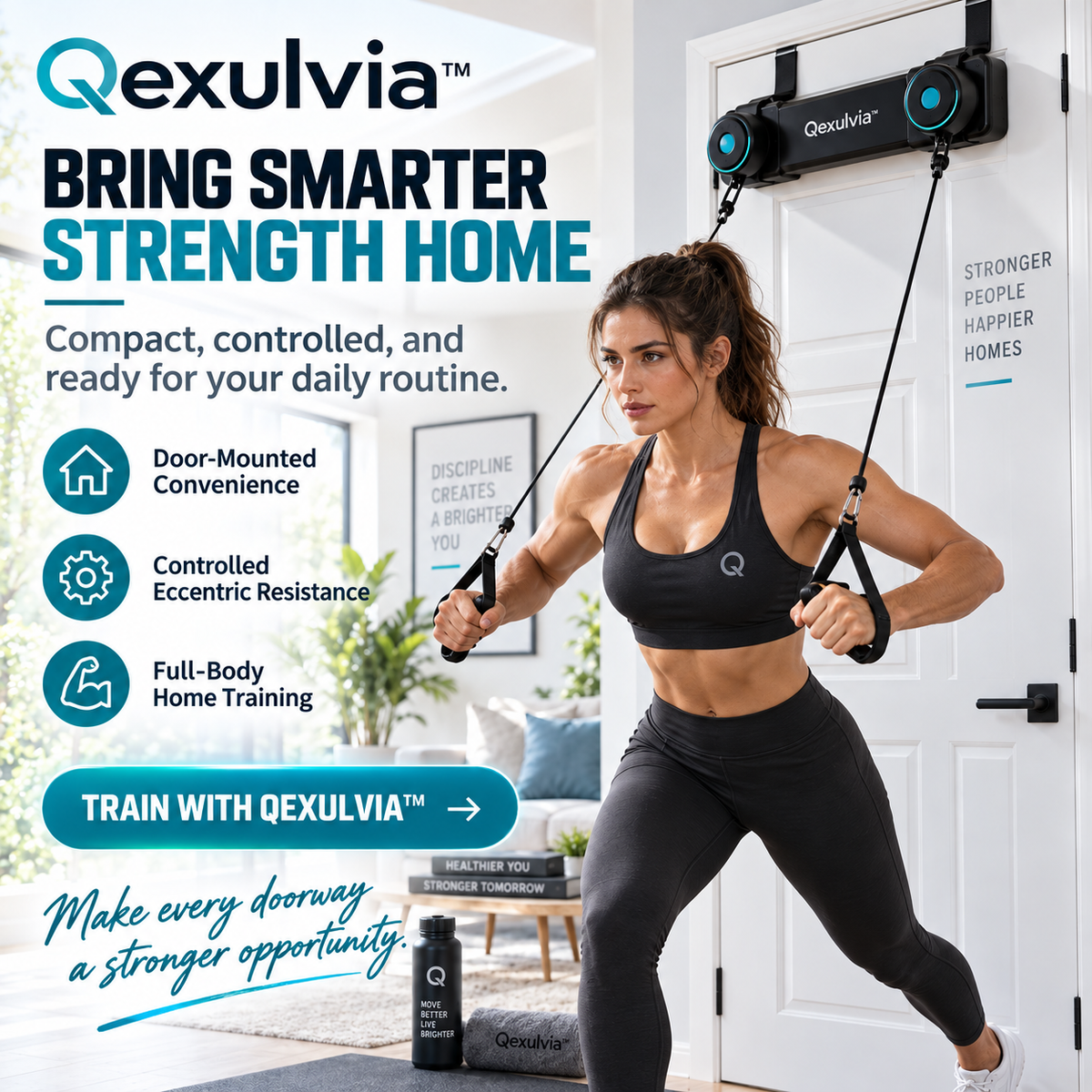 Qexulvia™ Door-Mounted Eccentric Trainer