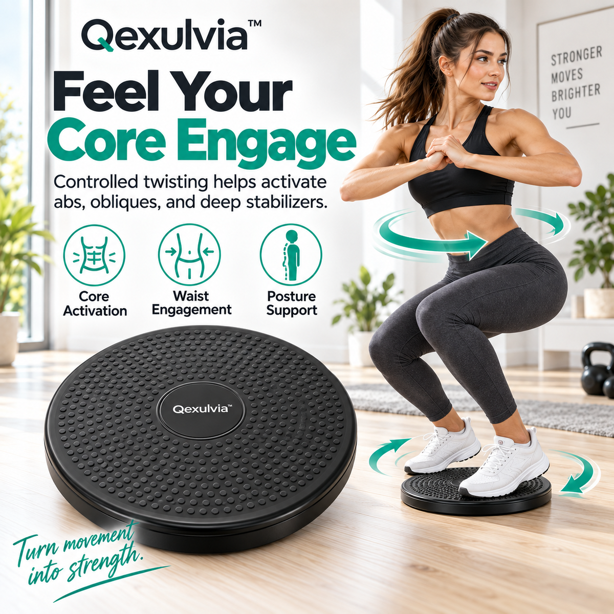Qexulvia™ Rotational Core Disc