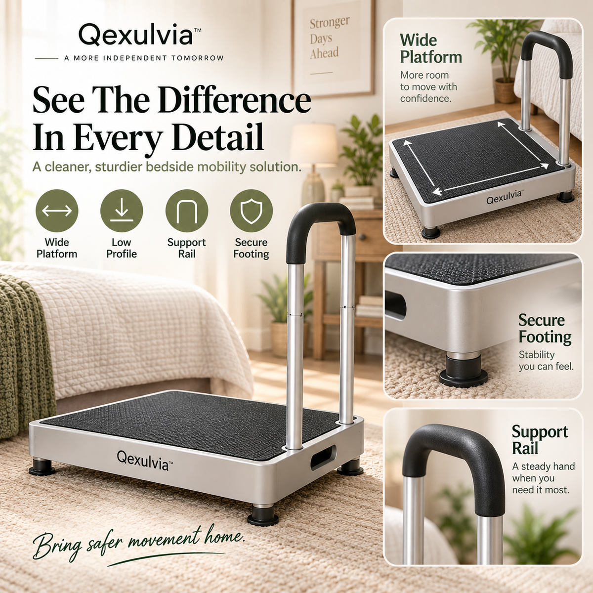 Qexulvia™ Bedside Mobility Platform
